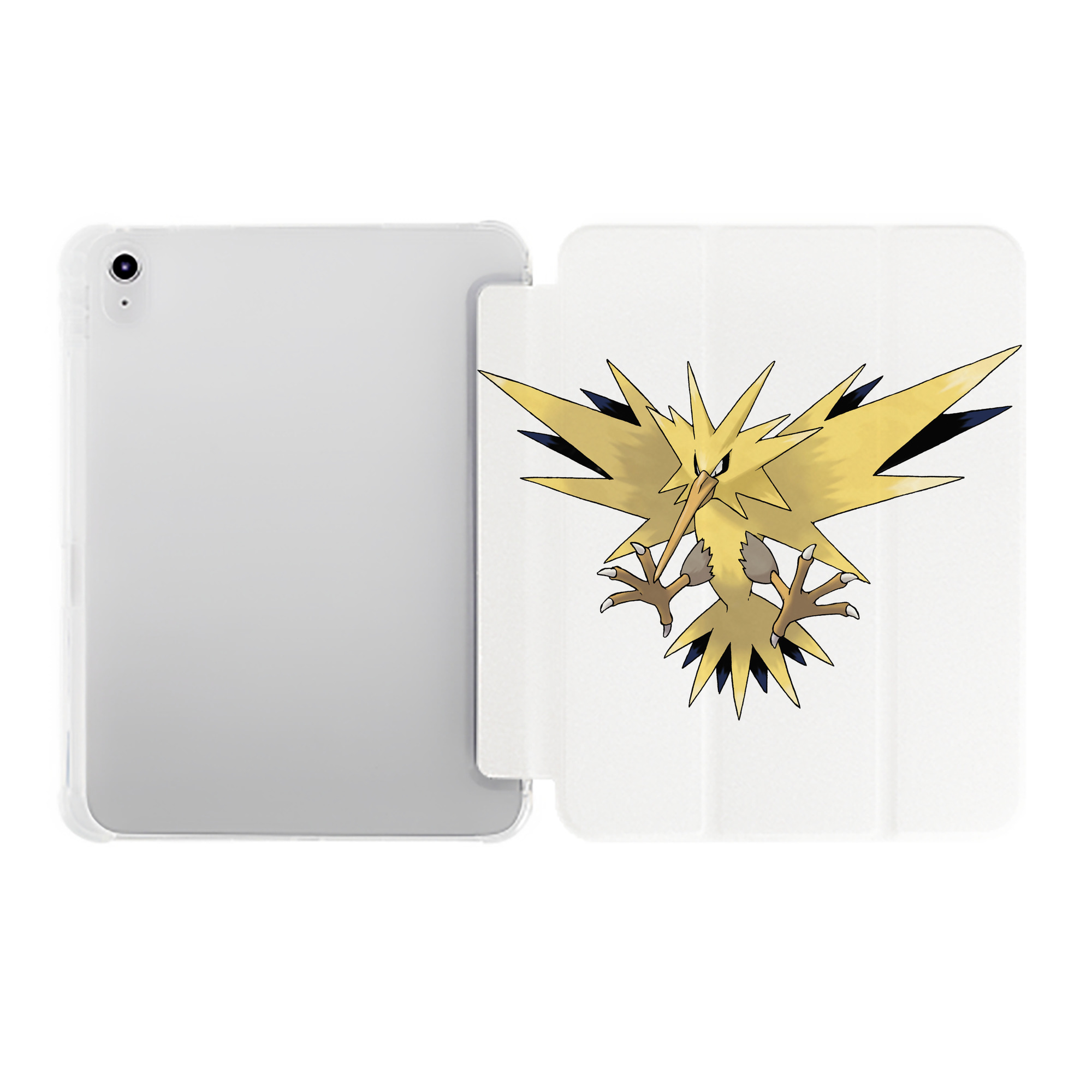 （画像用） ポケットモンスター Pokémon IPad ケース ペン収納付き 三つ折りスタンド PUレザー×シリコン 対応機種9.5/10.5/10.9インチ